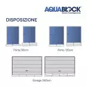 Selbstexpandierende Hochwasserschutzschläuche 150x25 cm –