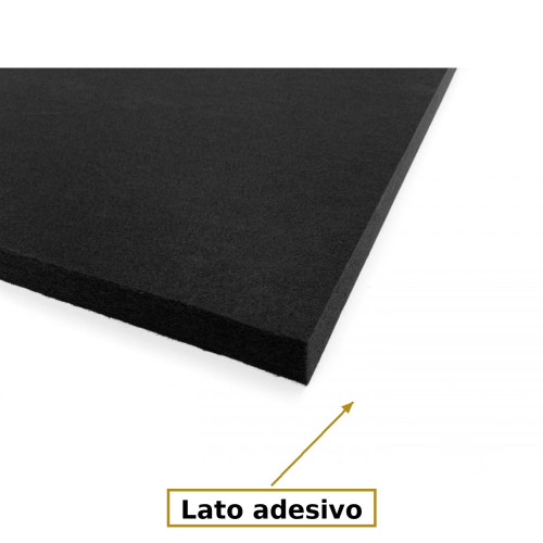 Painel de fibra de poliéster adesivo isolante acústico