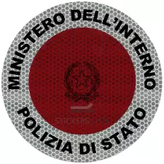 3M high reflectivity red sticker for military and/or police