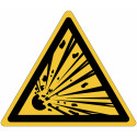 ISO 7010-Schilder „Explosive Stoffe“ – W002 Bester Preis
