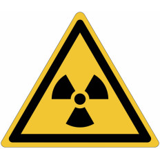 Panneaux ISO 7010 « Danger : Matières radioactives ou