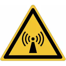 ISO 7010 "Non-ionizing radiation" signs - W005 Best Price
