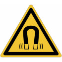 Placas ISO 7010 "Perigo de Campo Magnético" - W006 Melhor