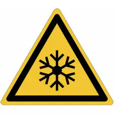 Cartelli ISO 7010 "Bassa temperatura" - W010 Miglior Prezzo