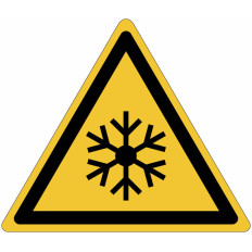 ISO 7010 "Low Temperature" Signs - W010 Best Price, shop