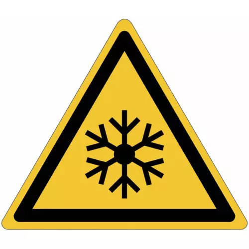 ISO 7010 "Low Temperature" Signs - W010 Best Price, shop