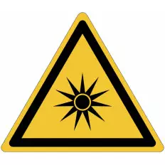 ISO 7010 "Optical Radiation" Signs - W027 Best Price, shop