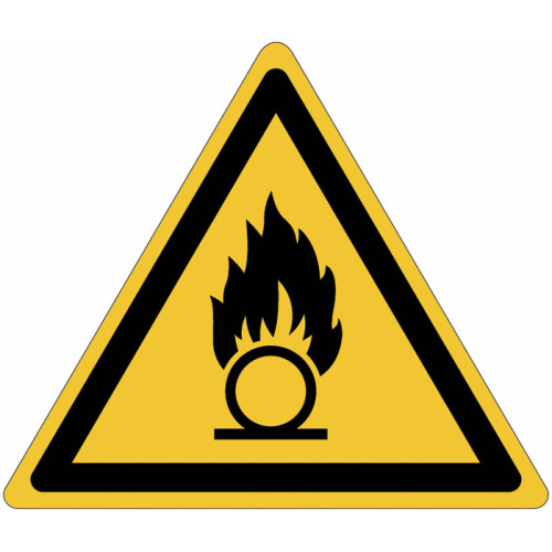 Panneaux « Substances comburantes » ISO 7010 - W028 Vente en