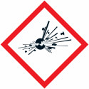 Klebeschild „Piktogramm GHS01 – Explosivstoff“ Bester Preis