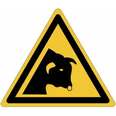 Panneaux « Taureau » ISO 7010 – W034 Vente en ligne, Meilleur