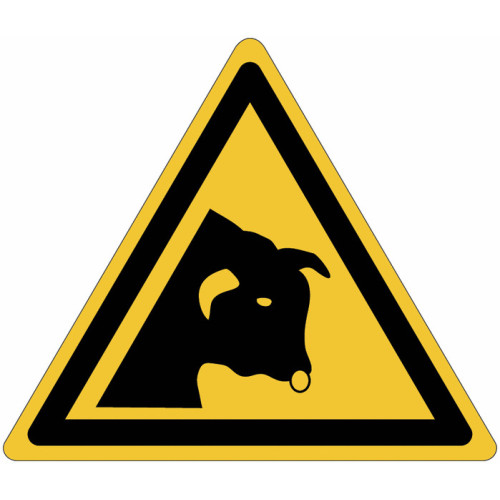 ISO 7010 „Bull“-Schilder – W034 Bester Preis, Online Shop