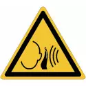 ISO 7010-Schilder „Gefahr durch plötzlichen Lärm“ – W038 Bester