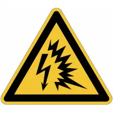 ISO 7010 "Arc Flash Danger" Signs - W042 Best Price, shop