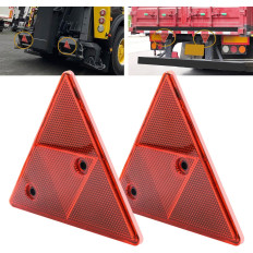 2 approved rear triangular red retro-reflectors Best Price 2