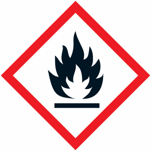 Cartello adesivo “Pittogramma GHS02 – Infiammabile” Miglior