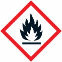 Cartello adesivo “Pittogramma GHS02 – Infiammabile” Miglior