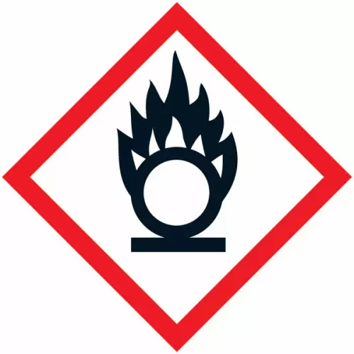 Señal adhesiva «Pictograma GHS03 – Oxidante» Mejor precio