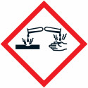 Adhesive sign “Pictogram GHS05 – Corrosive” Best Price, shop