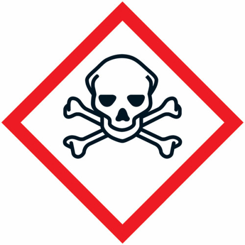 Adhesive sign “Pictogram GHS06 – Acute toxic” Best Price, shop