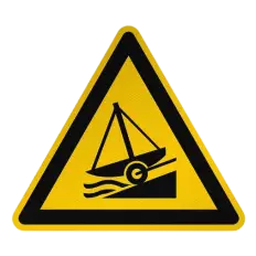 Cartelli ISO 7010 "Attenzione scivolo" - W044
