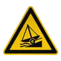 Cartelli ISO 7010 "Attenzione scivolo" - W044