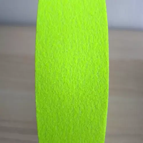 Nastro adesivo antiscivolo giallo fluo per interni ed esterni
