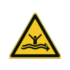 ISO 7010 "Danger of Currents" Signs - W057 Best Price, shop