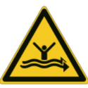 Señales de peligro de corriente ISO 7010 - W057 Mejor precio