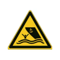 Panneaux « Danger des navires » ISO 7010 - W058 Vente en ligne