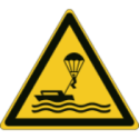 ISO 7010 "Danger of Parasailing" Signs - W063 Best Price, shop
