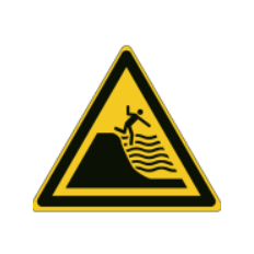 Cartelli ISO 7010 "Pericolo risacca" - W066 Miglior Prezzo