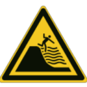Señales de peligro de resaca ISO 7010 - W066 Mejor precio