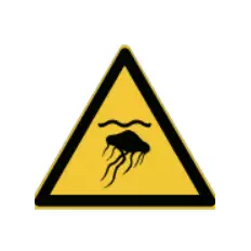 ISO 7010 "Jellyfish Danger" Signs - W069 Best Price, shop