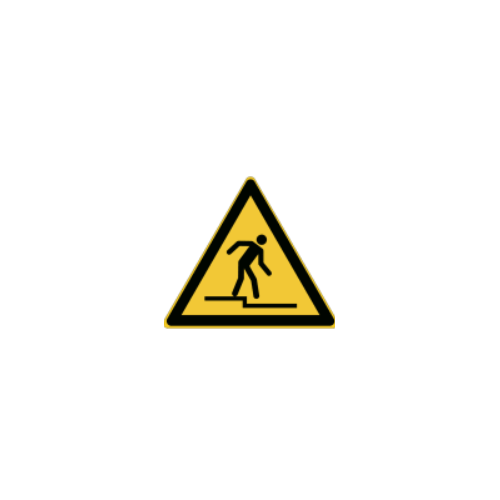 Señales de peligro de paso ISO 7010 - W070 Mejor precio