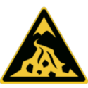 copy of ISO 7010 Warning Sign for General Danger W001 Best