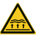 Panneaux ISO 7010 « Danger d'émission de gaz dans le sol » -