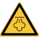 Panneaux « Danger vapeur chaude » ISO 7010 - W080 Vente en