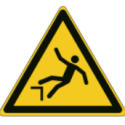 ISO 7010 "Danger of Falling" Signs - W008 Best Price, shop