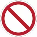 ISO 7010 "General Prohibition" Prohibition Signs - P001 Best