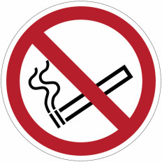 ISO 7010 "No Smoking" Prohibition Signs - P002 Best Price