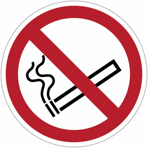 ISO 7010 "No Smoking" Prohibition Signs - P002 Best Price