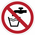 Señales de prohibición ISO 7010 "Agua no potable" - P005 Mejor