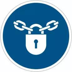 Cartelli di obbligo ISO 7010 "Tenere chiuso" - M028 Miglior