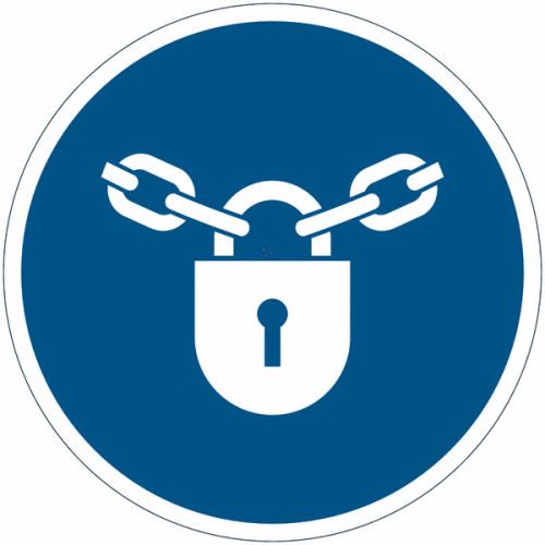 ISO 7010 Gebotsschilder „Geschlossen halten“ – M028 Bester