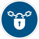 ISO 7010 "Keep Closed" Mandatory Signs - M028 Best Price, shop