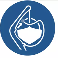 Cartelli di obbligo ISO 7010 "Obbligo di rilasciare i