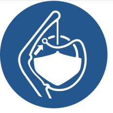 ISO 7010 Gebotszeichen „Rettungsbootbefestigungen lösen“ – M045