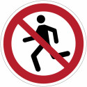 ISO 7010 "No Running" Prohibition Signs - P048 Best Price