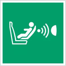 ISO 7010 "Child Seat Presence and Orientation Detection (CPOD)"