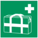 Painel Adesivo "Mala Médica de Emergência" ISO 7010 - E027